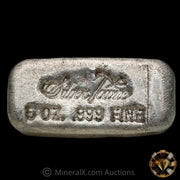 5oz Silvertowne Waffleback Vintage Silver Bar