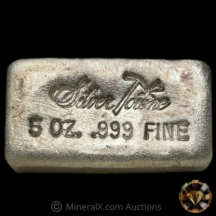 5oz Silvertowne Vintage Silver Bar