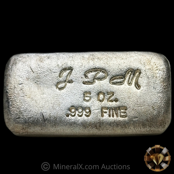 5oz JPM Jackson Precious Metals Vintage Silver Bar