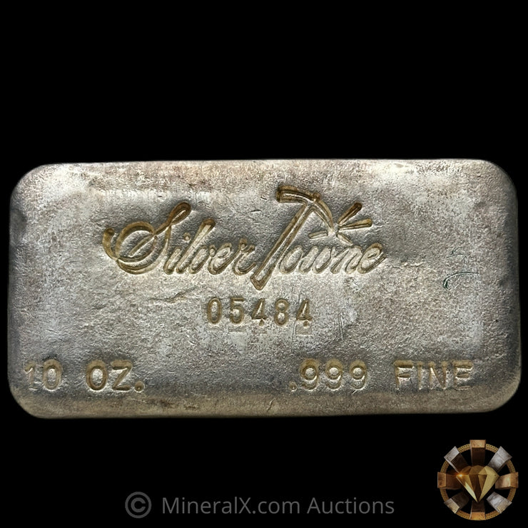 10oz Silvertowne Gridback Vintage Silver Bar