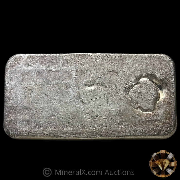 10oz Silvertowne Gridback Vintage Silver Bar
