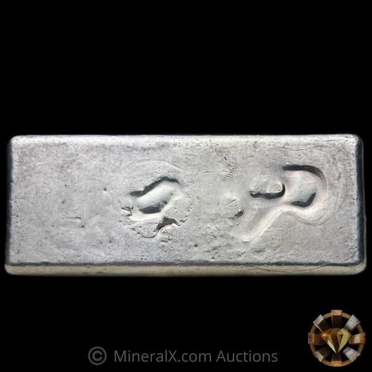 10oz Harrington Metallurgy Australia Small LL Variety Vintage Silver Bar