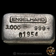 3oz Engelhard 2nd Series Top Hallmark Vintage Silver Bar
