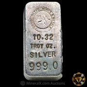 10.32oz Consolidated Mines & Metals Large 999.0 Variety Vintage Silver Bar