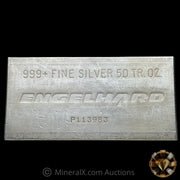 50oz Engelhard 6th Series Extruded Vintage Silver Bar