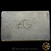 10oz AG Vintage Silver Bar