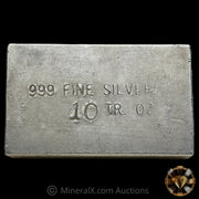 10oz AG Vintage Silver Bar