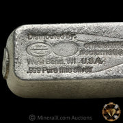 9.36oz B R MacKay Inc Vintage Silver Bar With Unique Environmental Reclamation Reverse Counterstamp