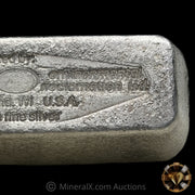 9.36oz B R MacKay Inc Vintage Silver Bar With Unique Environmental Reclamation Reverse Counterstamp