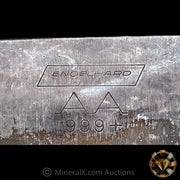 x2 15.77oz & 15.79oz (31.560oz Total) Engelhard "AA" Cast Industrial Vintage Silver Bars