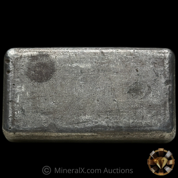 5oz Engelhard 1st Series Bull Logo 5 Digit Vintage Silver Bar