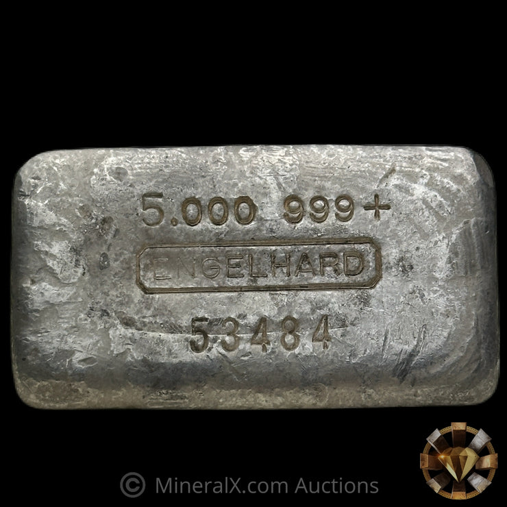5oz Engelhard 6th Series Vintage Silver Bar