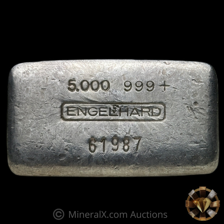 5oz Engelhard 4th Series Vintage Silver Bar