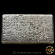 10oz Engelhard 3rd Series "Full 8" Double Partial X Prefix 6 Digit Vintage Silver Bar
