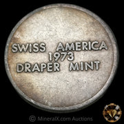 1oz Swiss America Vintage Silver Coin
