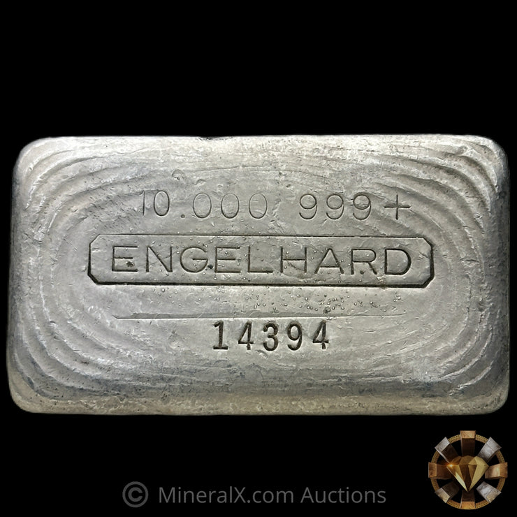 10oz Engelhard 5 Digit Vintage Silver Bar
