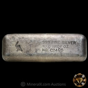 10oz GA Golden Analytical Vintage Silver Bar