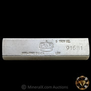 5oz Crown Mint Vintage Silver Bar