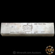 100oz Crown Mint Vintage Silver Bar