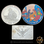 2.5oz Misc Vintage Silver Lot