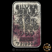 4g Simmons Vintage Silver Bar