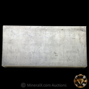 100oz Engelhard Vintage Extruded Silver Bar With Unique Hand Stamped A Prefix Serial