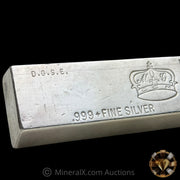100oz Crown Mint Vintage Silver Bar With DGSE Counterstamp