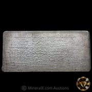20oz Johnson Matthey London Refiners Melters Vintage Silver Bar With Defined Waffleback Reverse
