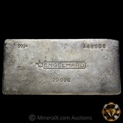 20oz Engelhard Bull Logo Vintage Silver Bar
