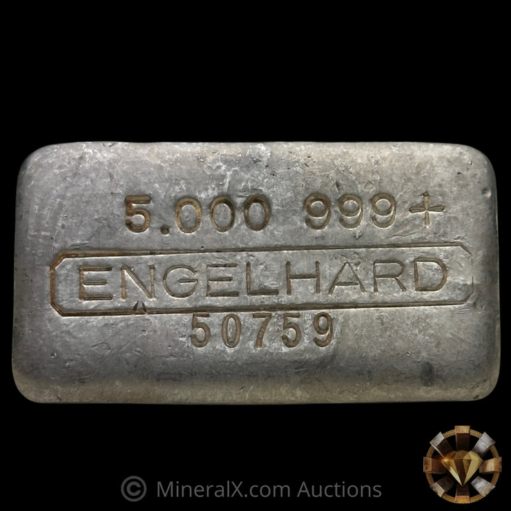 5oz Engelhard 5th Series Vintage Silver Bar