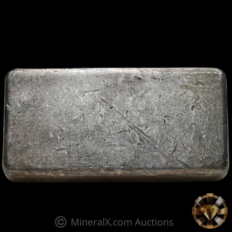 10oz Engelhard Floating Decimal Bull Logo Vintage Silver Bar