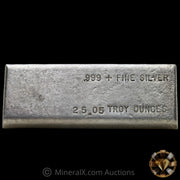 25.05oz Hallmark Precious Metals HPM Vintage Silver Bar With Unique Reverse Stamp Hallmark