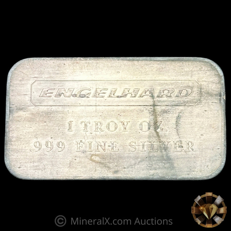 1oz Engelhard No Serial Vintage Silver Bar