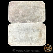 x2 5oz Engelhard P Loaf Vintage Silver Bar Lot