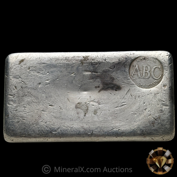 500g (1/2kilo) ABC Australian Bullion Company Vintage Silver Bar