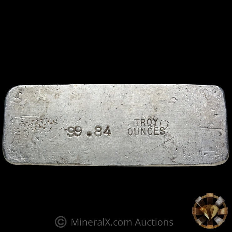 99.84oz Bear Paw Mining Co Vintage Silver Bar