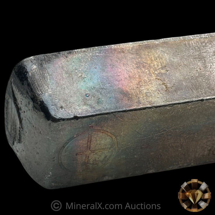 100oz Omega M & B Mining Vintage Silver Bar