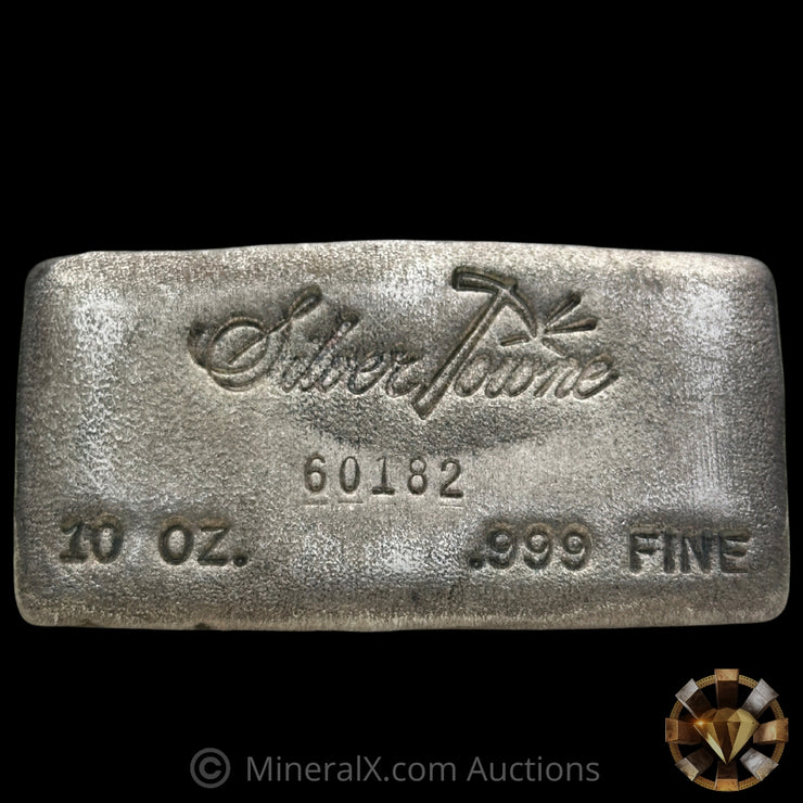 10oz Silvertowne Gridback Vintage Silver Bar