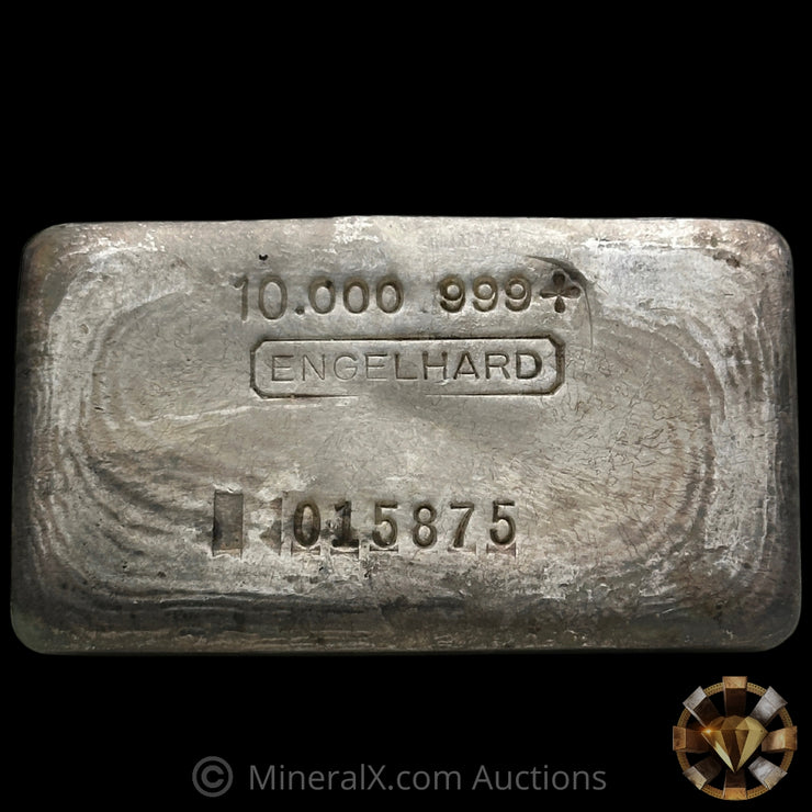 10oz Engelhard 0 Leading 4th Series Vintage Silver Bar