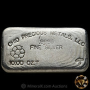 10oz Ohio Precious Metals Silver Bar