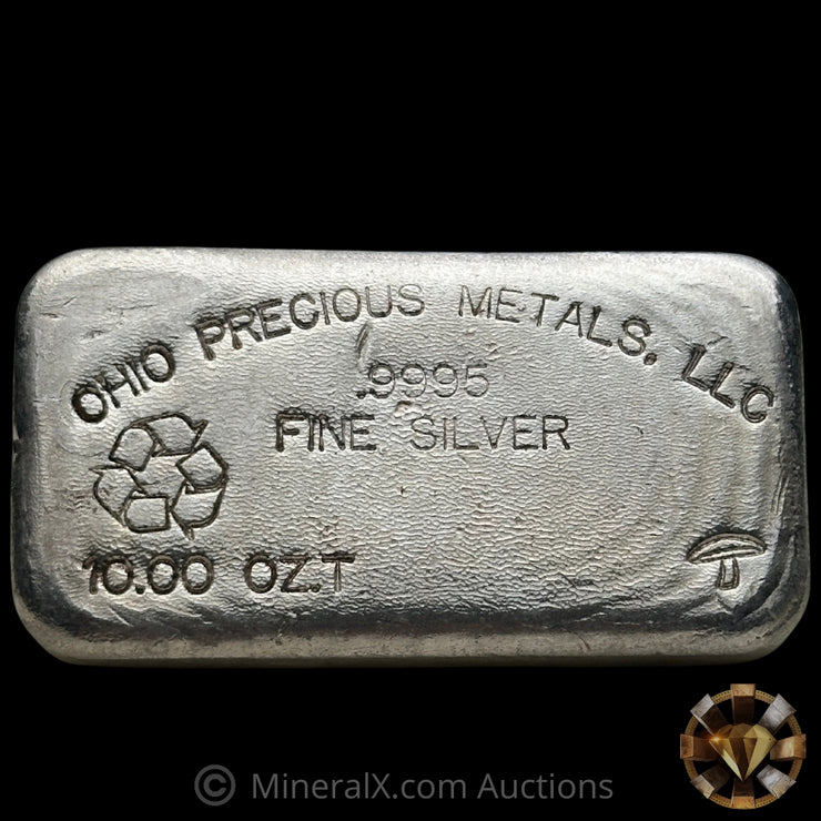 10oz Ohio Precious Metals Silver Bar