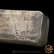 100oz ASI Arizona Silver Inc Vintage Silver Bar