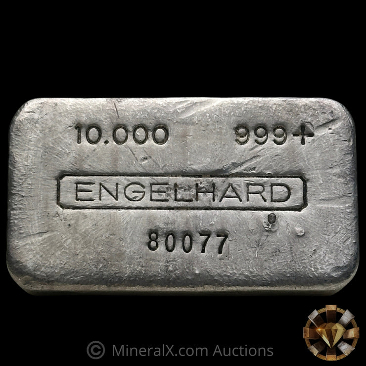 10oz Engelhard 3rd Series Wide Spacing Variety Vintage Silver Bar