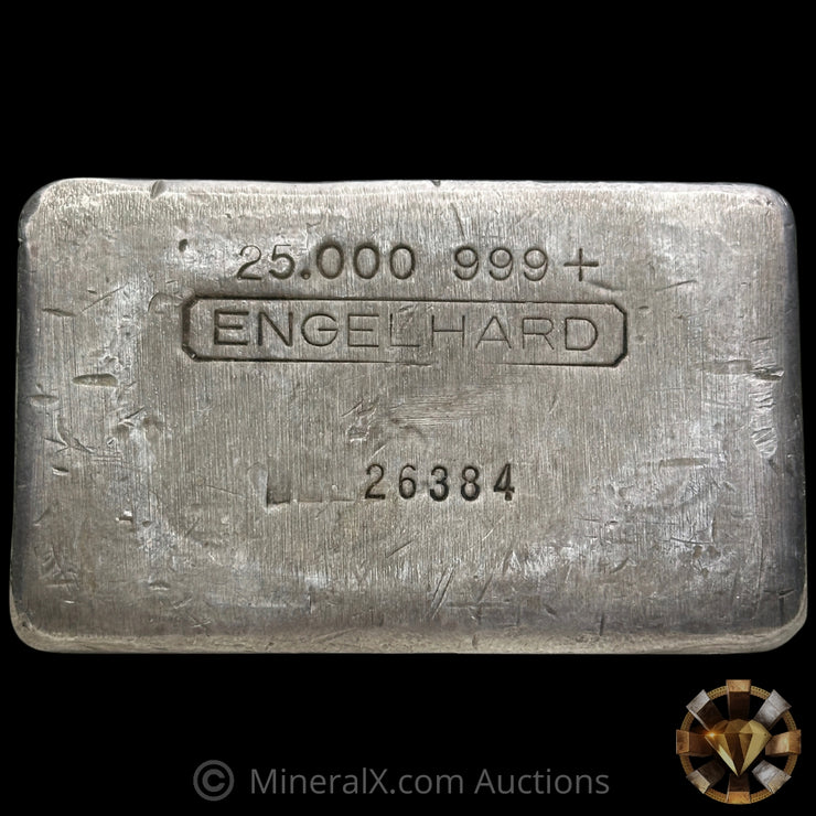 25oz Engelhard 1st Series Vintage Silver Bar