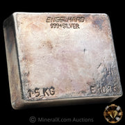 1.5kg (1 1/2 Kilo) Engelhard Australia "The Winning Way" Vintage Silver Bar With Low Serial
