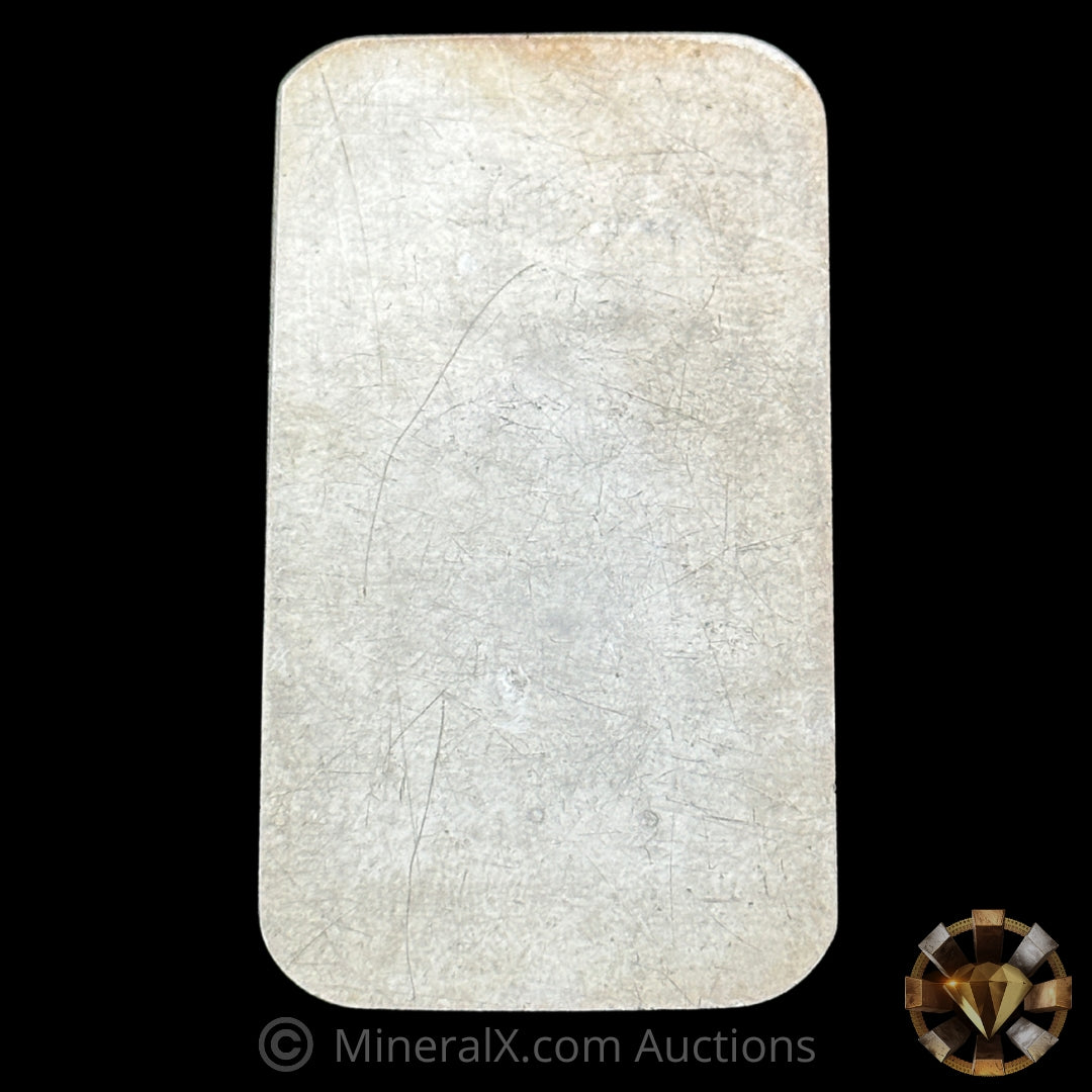 1oz Engelhard Assayers & Refiners Vintage Silver Bar With Low 2
