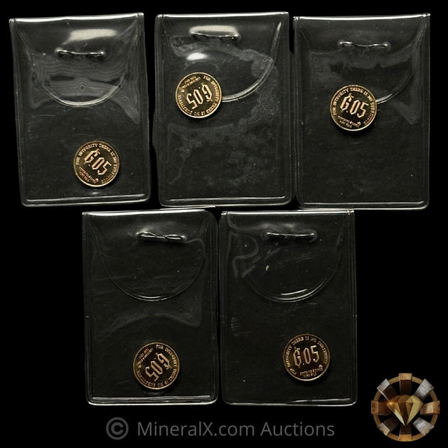 x5 1/20th 1980 Proof Nicholas L. Deak “Denationalization of Sound Mone ...