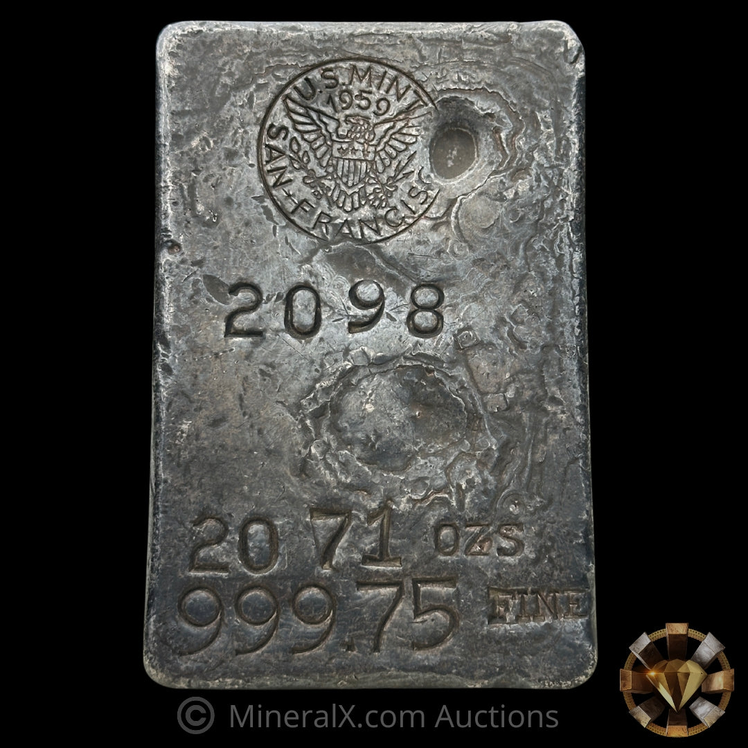 20.71oz 1959 US Mint San Francisco SF Mint Odd Weight Class Round