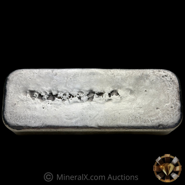 23.75oz No Hallmark Vintage Silver Bar – MineralX