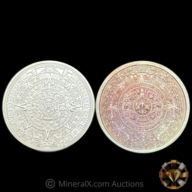 x2 1oz Mayan Silver Coin Lot – MineralX